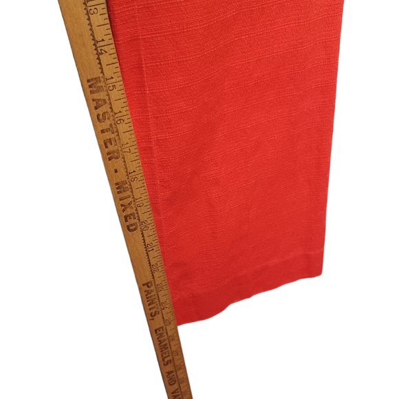 ANTHROPOLOGIE CARTONNIER Charlie Crop Flare Orange Pants 8 (Medium) - Picture 7 of 7